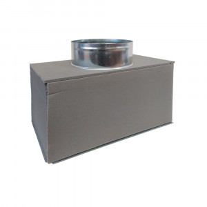 PLENUM 600X100 MM ISOLATO ATTACCO POSTERIORE