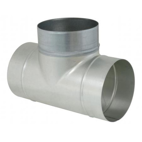 TEE 90° IN LAMIERA ZINCATA D.355 MM