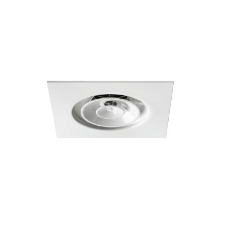 DIFFUSORE A CONI REGOLABILI A PANNELLO 595X595 MM D.315 MM RAL 9010