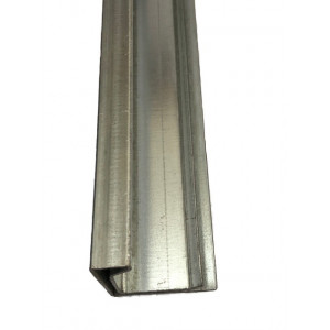 PROFILO A FLANGIA IN ACCIAIO ZINCATO DA 20 MM