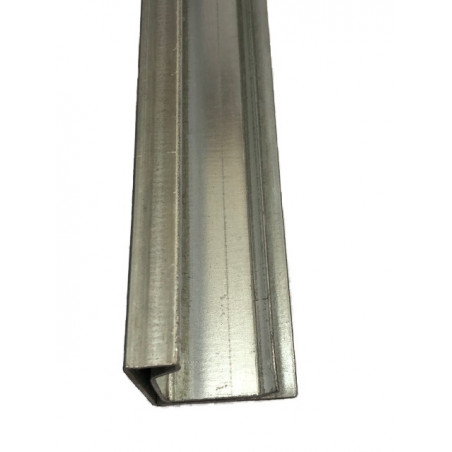 PROFILO A FLANGIA IN ACCIAIO ZINCATO DA 20 MM