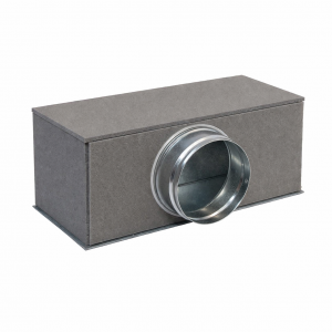 Plenum 400X150  MM ISOLATO ATTACCO LATERALE