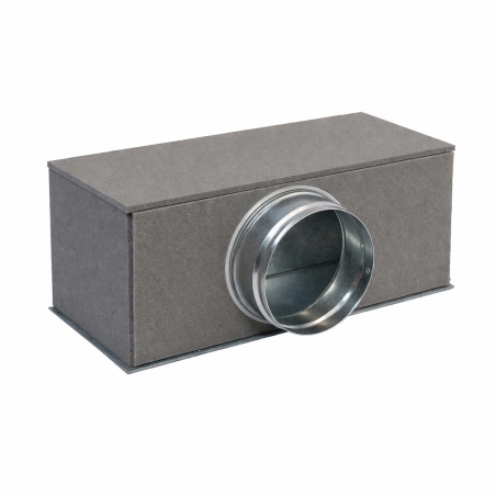 Plenum 1000X100 MM ISOLATO ATTACCO LATERALE