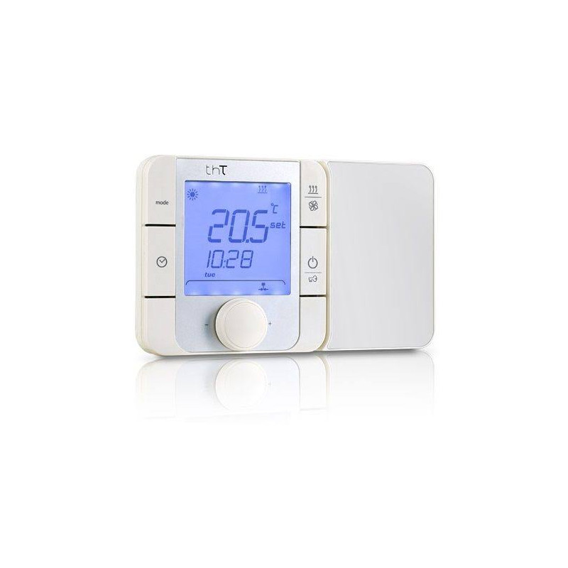 TERMOSTATO DIGITALE DA PARETE 85-250 VAC CON ENCODER