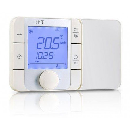 TERMOSTATO DIGITALE DA PARETE 85-250 VAC CON ENCODER