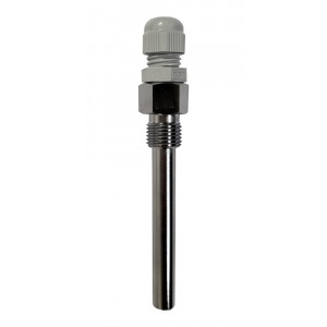 POZZETTO PER SONDA DI TEMPERATURA 8×60 MM CON ATTACCO 1/4" GAS