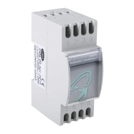 CONVERTITORE ANALOGICO PWM 0-10 V / 4-20 MA SU GUIDA DIN