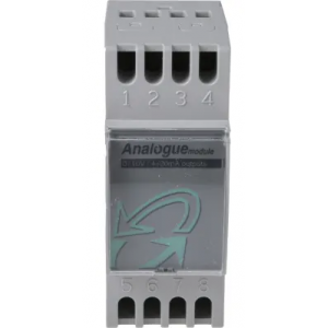 CONVERTITORE ANALOGICO PWM 0-10 V / 4-20 MA SU GUIDA DIN