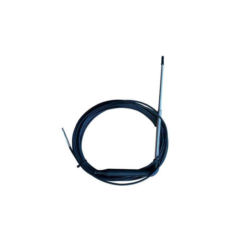 SONDA TEMPERATURA NTC PASSANTE CON CAVO SILICONE 6 M -50/+110 °C