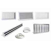 Griglie, bocchette e diffusori